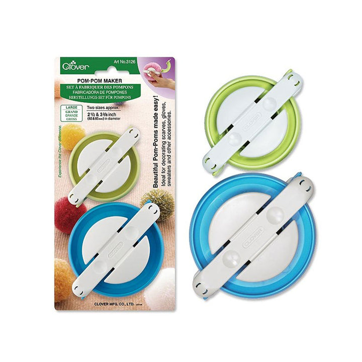 Clover Pom Pom Makers - Large - Extra Image