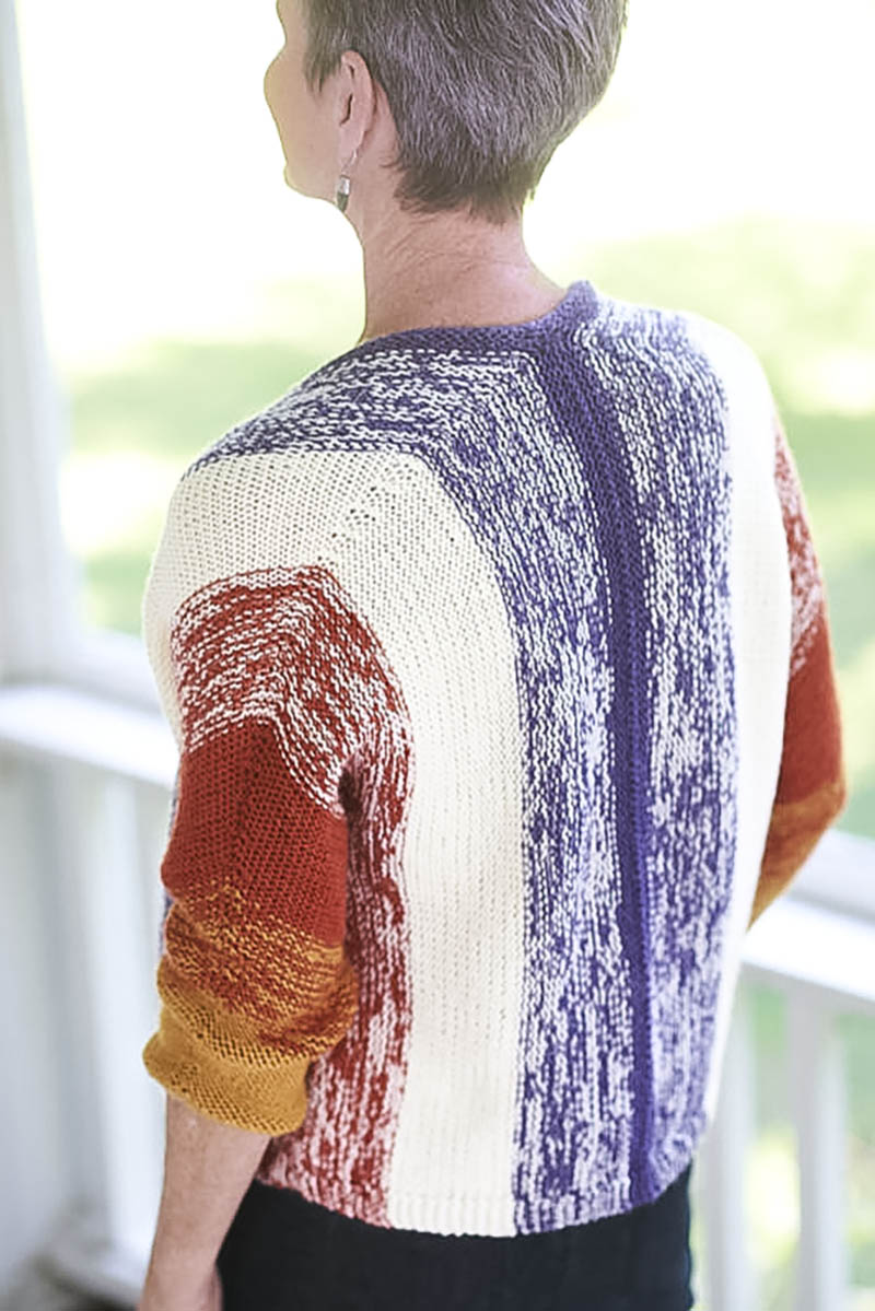 Berroco Ultra Wool Fine Spring 2020 Collection Patterns - Beverly - PDF Download - Extra Image