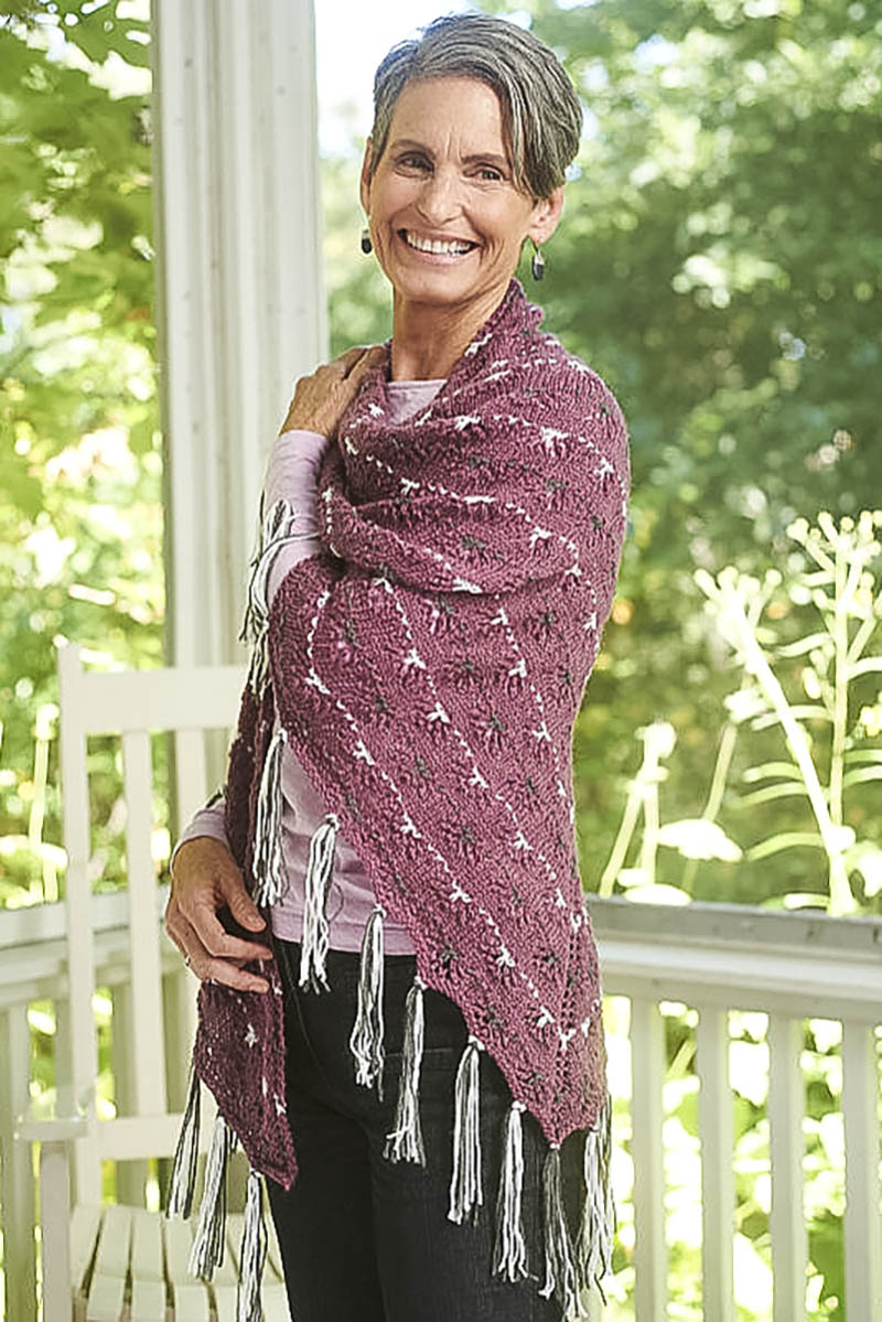 Berroco Ultra Wool Fine Spring 2020 Collection Patterns - Marblehead - PDF Download - Extra Image
