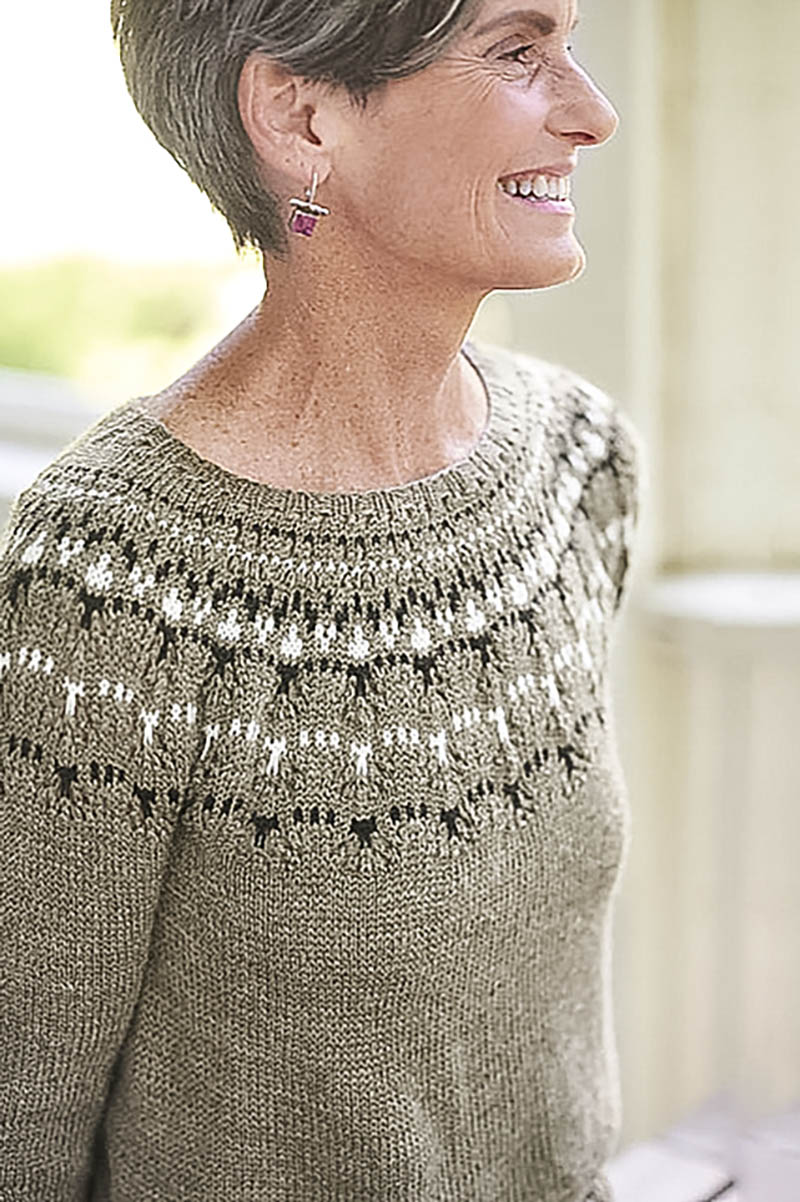 Berroco Ultra Wool Fine Spring 2020 Collection Patterns - Wenham - PDF Download - Extra Image
