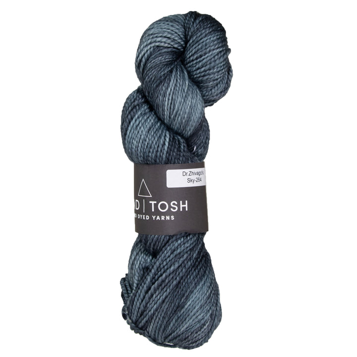 Madelinetosh Farm Twist Yarn - Dr. Zhivago's Sky - Zoom Image
