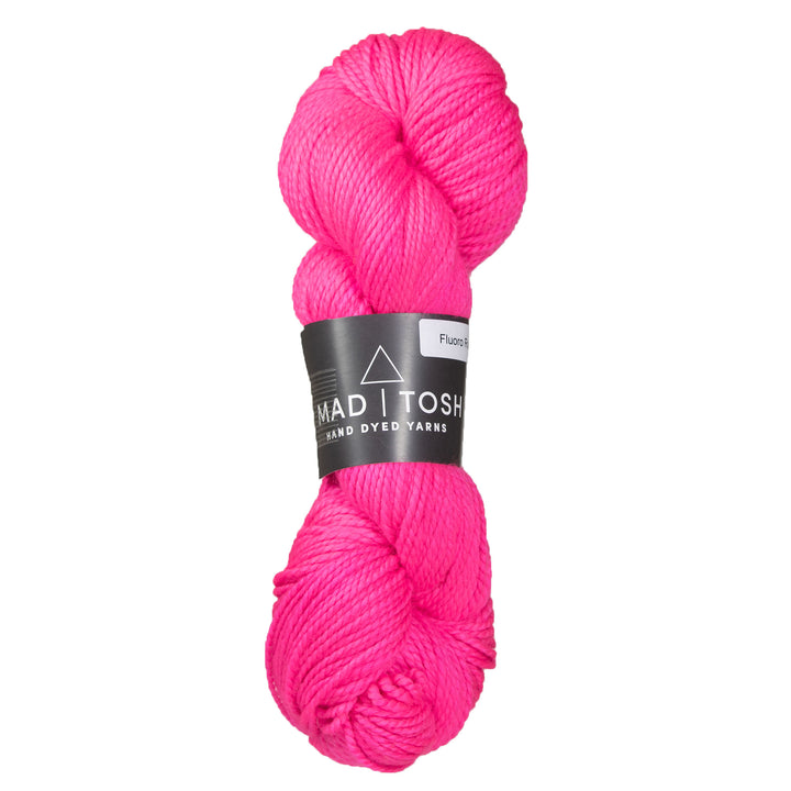 Madelinetosh Farm Twist Yarn - Fluoro Rose - Zoom Image
