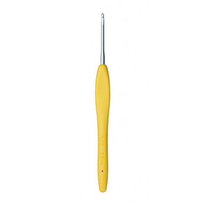 Clover Amour Crochet Hooks- Aluminum Needles - Size C (2.75mm) Yellow - Zoom Image