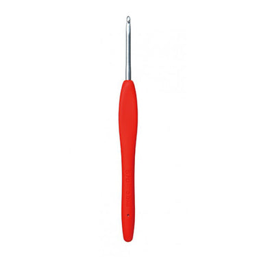 Clover Amour Crochet Hooks- Aluminum Needles - Size E (3.5mm) Red - Zoom Image