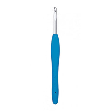 Clover Amour Crochet Hooks- Aluminum Needles - Size H (5.0mm) Blue - Zoom Image