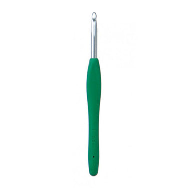 Clover Amour Crochet Hooks- Aluminum Needles - Size I (5.5mm) Green - Zoom Image