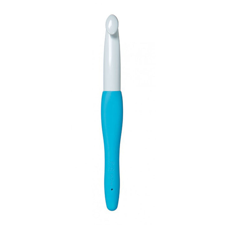 Clover Amour Crochet Hooks- Aluminum Needles - Size PQ (15mm) Blue - Zoom Image