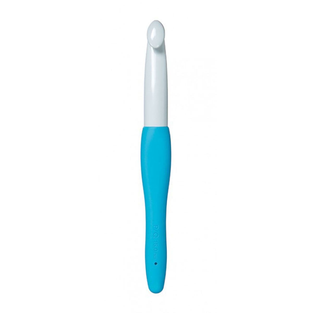 Clover Amour Crochet Hooks- Aluminum Needles - Size PQ (15mm) Blue - Extra Image