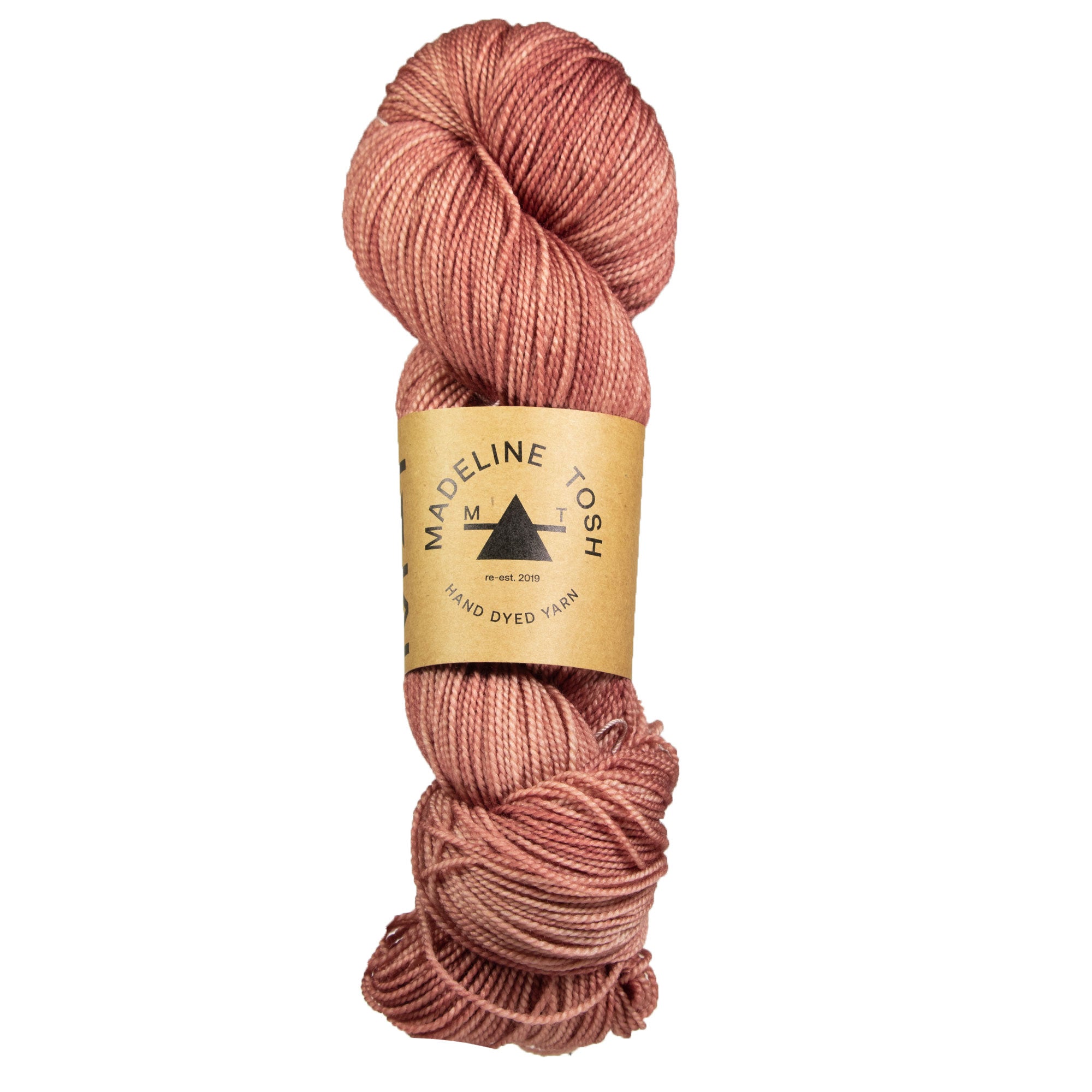 Madelinetosh Tosh Sock Yarn - Pink Mist Smoke Tree - Zoom Image
