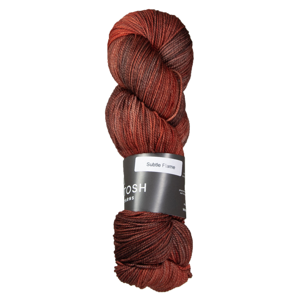Madelinetosh Tosh Sock Yarn - Subtle Flame - Zoom Image