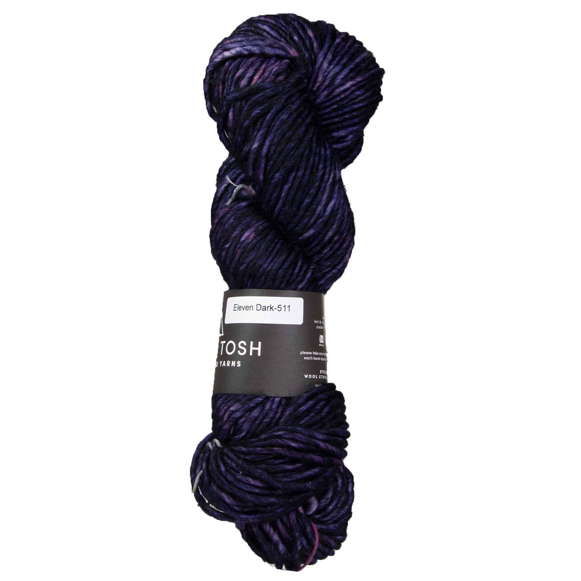 Madelinetosh A.S.A.P. Yarn - Eleven Dark - Zoom Image
