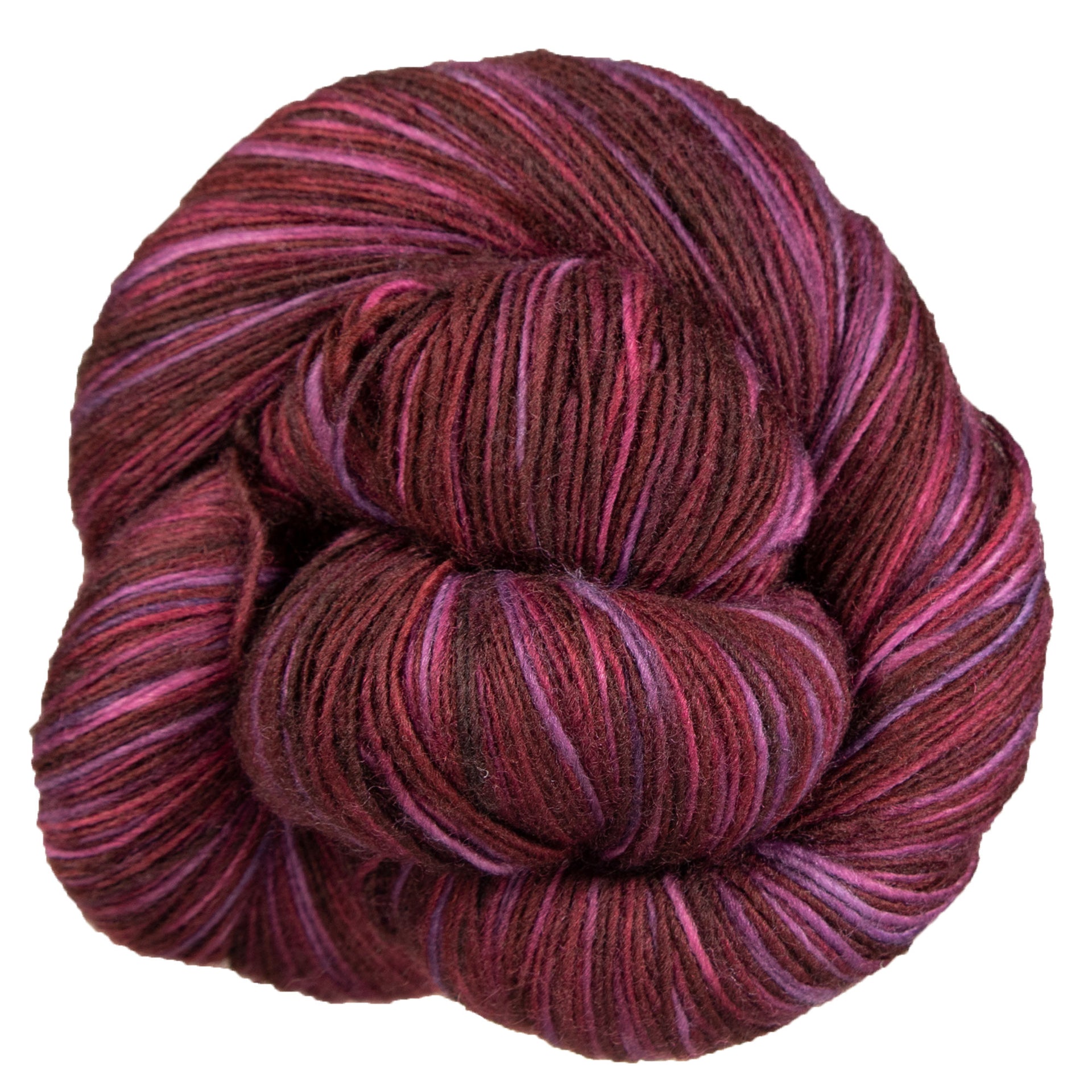 Malabrigo Lace Yarn - 204 Velvet Grapes - Zoom Image
