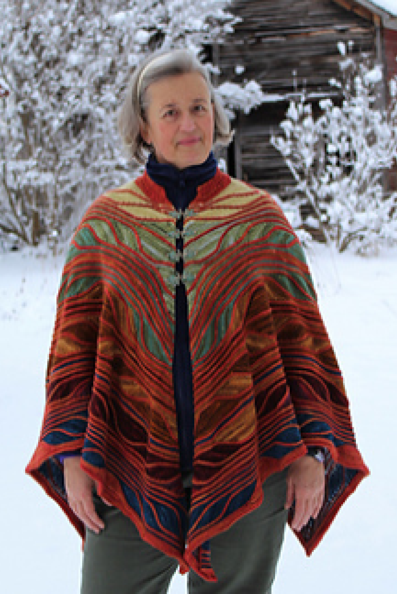 MarinJa Knits Patterns - Technicolor Dreamcloak - PDF Download - Extra Image
