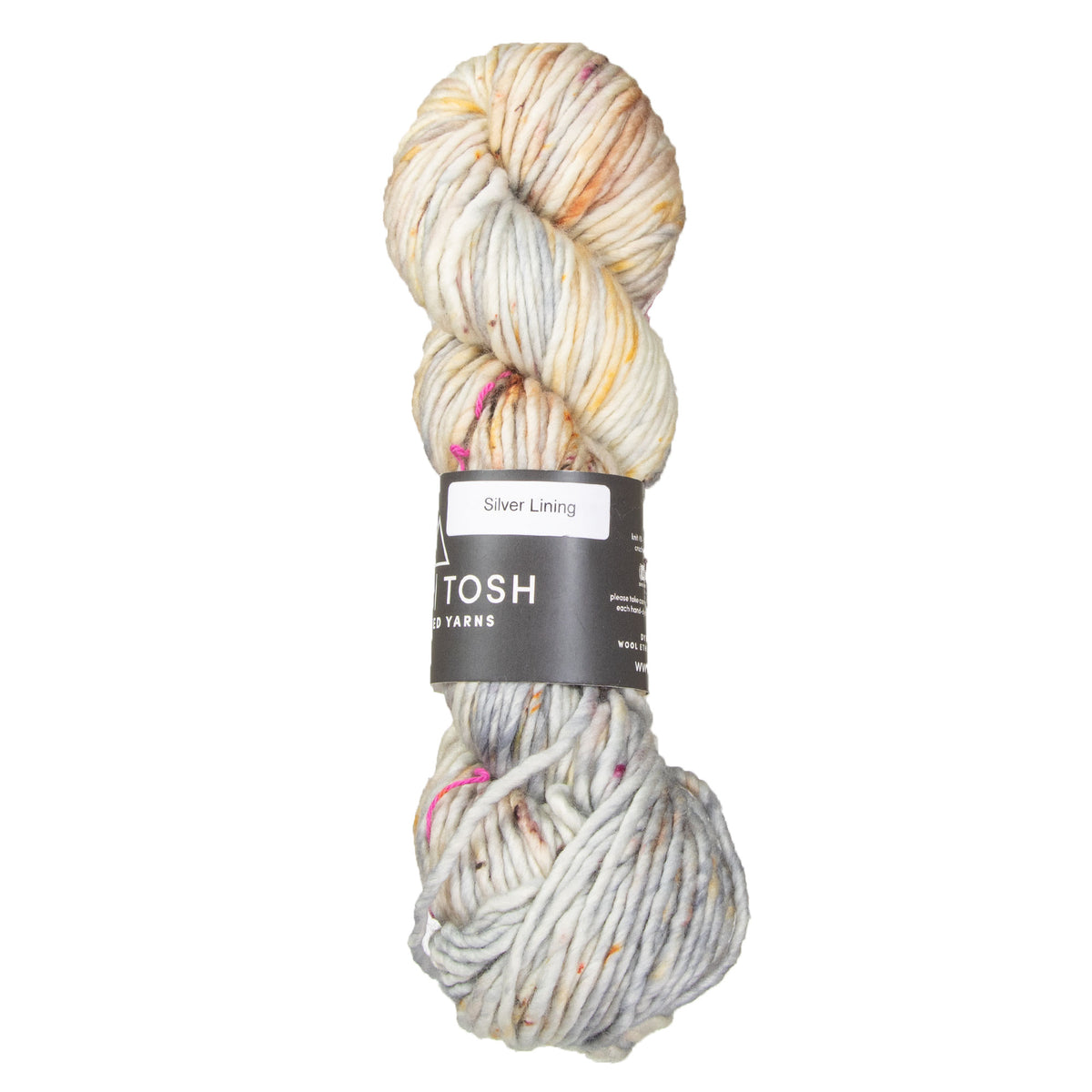 Madelinetosh A.S.A.P. Yarn - Silver Lining - Zoom Image
