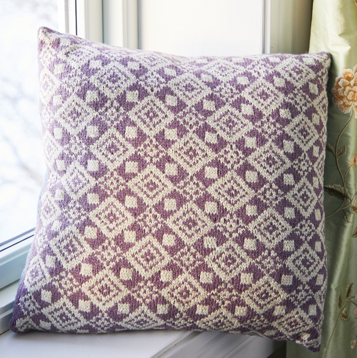 Rowan Arne & Carlos for Rowan Patterns - Torfinn Cushion - PDF Download - Extra Image
