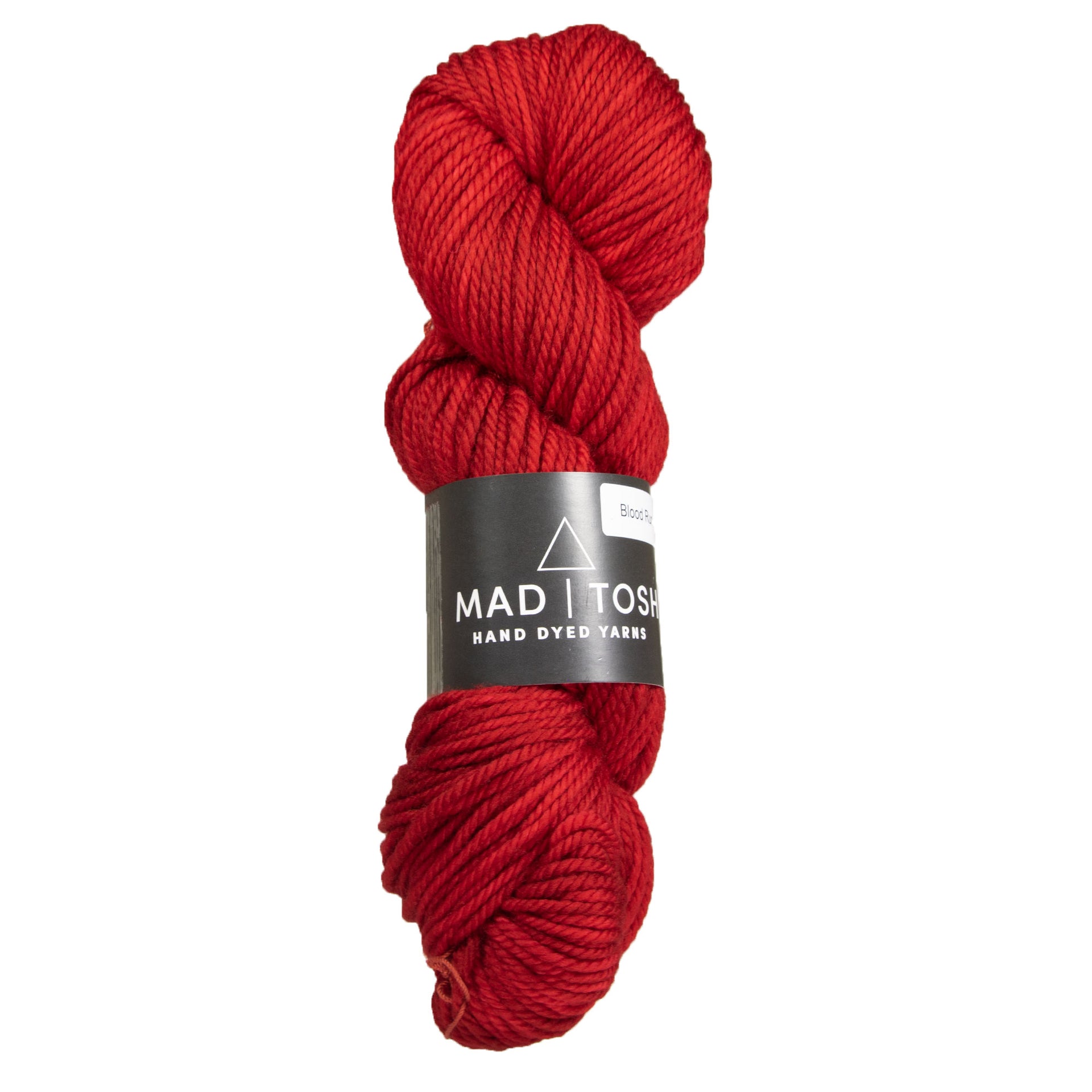 Madelinetosh TML Triple Twist Yarn - Blood Runs Cold - Zoom Image
