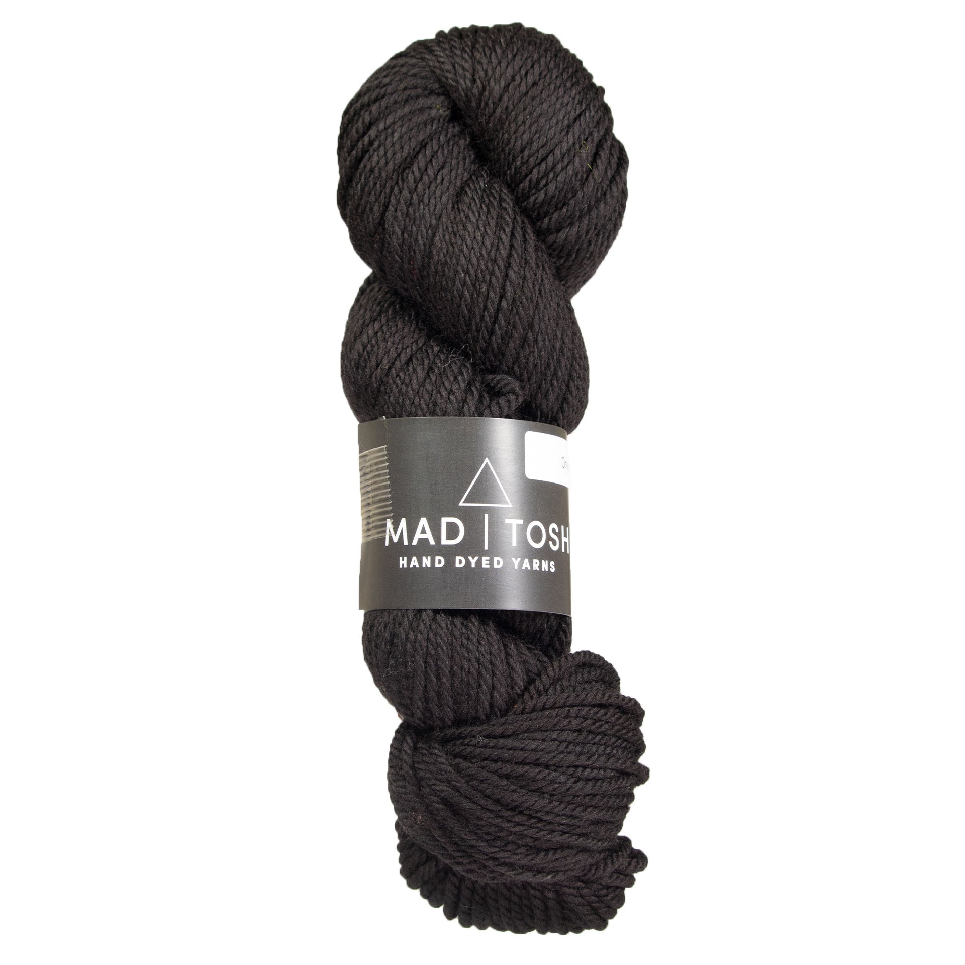 Madelinetosh TML Triple Twist Yarn - Onyx - Zoom Image
