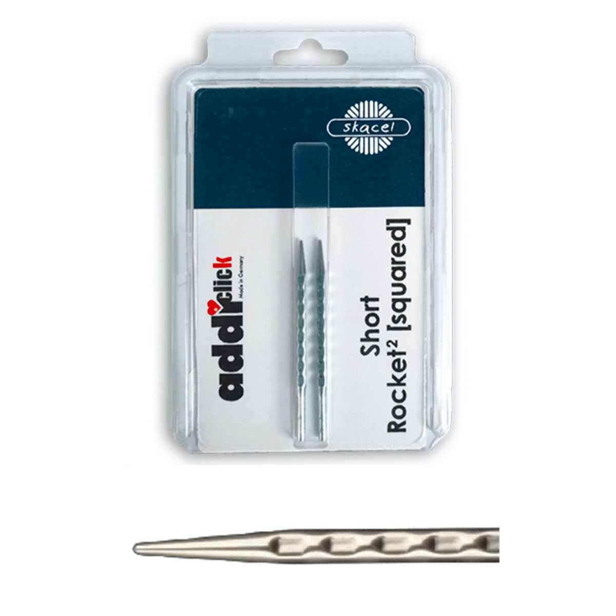 addi Rocket Squared Click Short Tips (4) Needles - US 10 - Extra Image
