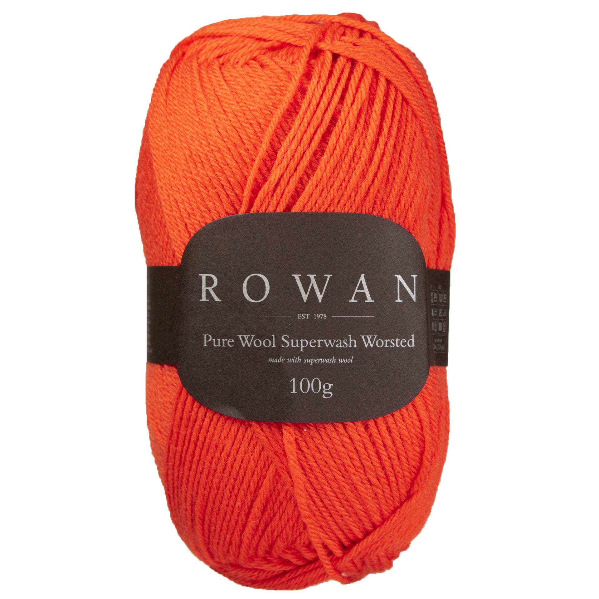 Rowan Pure Wool Superwash Worsted Yarn - 201 Tiger - Zoom Image
