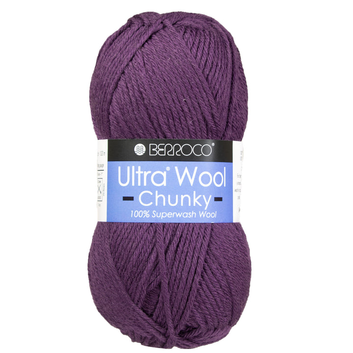 Berroco Ultra Wool Chunky Yarn - 4362 Fig - Zoom Image