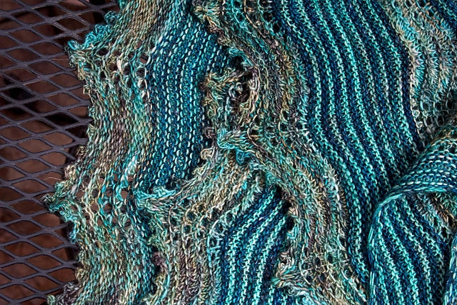 Rachel's Ripple Effect Shawl - Main Image 6