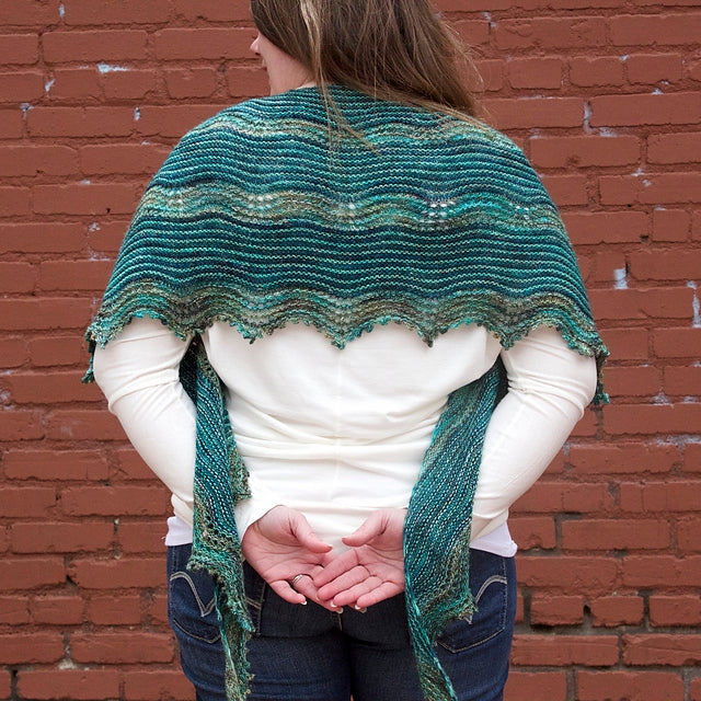Rachel's Ripple Effect Shawl - Main Image 4