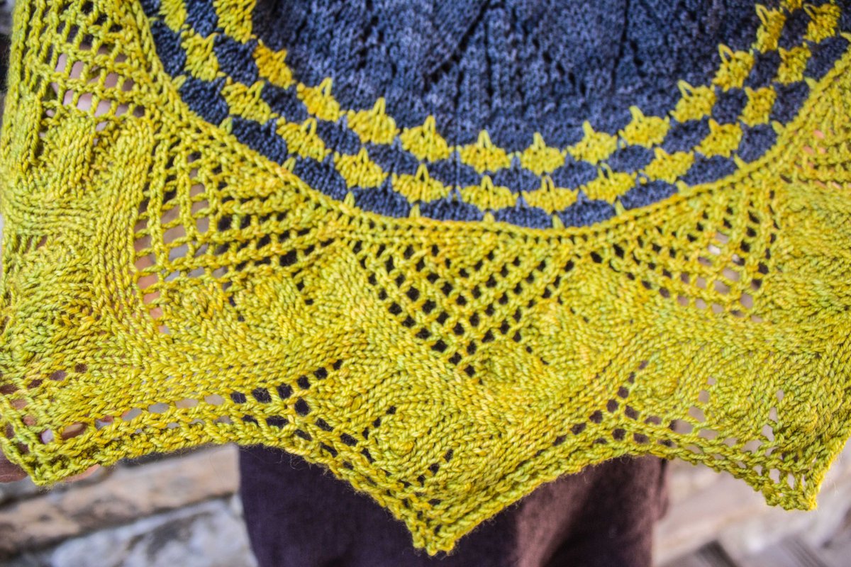 Cheryl's Cactus Flower Shawl - Main Image 2
