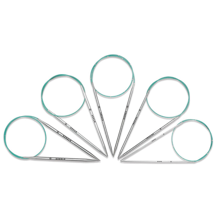 KnitPro Mindful Collection Fixed Circular Needles - 10" US 3 - Extra Image