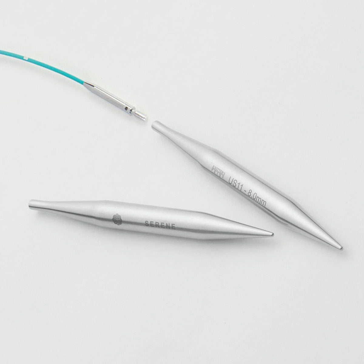 KnitPro Mindful Collection Interchangeable Lace Needle Tips - 4'' Tip - US 10 - Extra Image