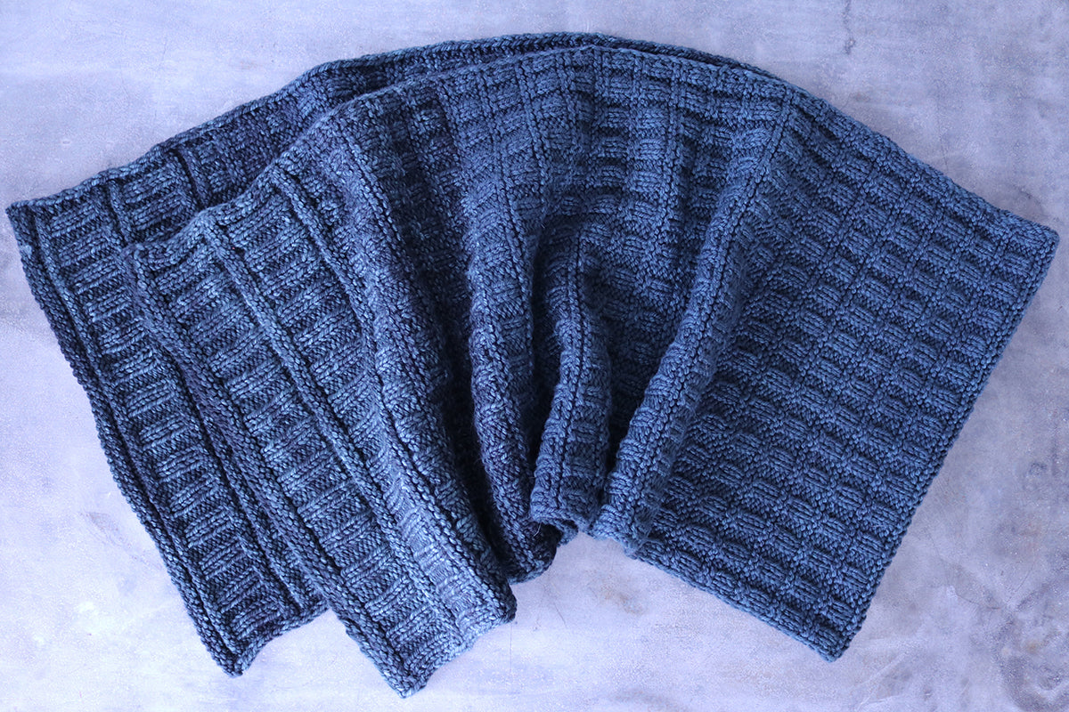 Madelinetosh Tosh Patterns - Texture Scarf - PDF Download - Extra Image
