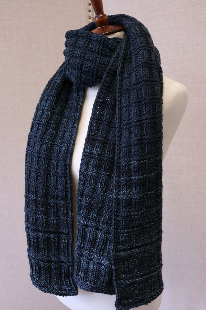 Madelinetosh Tosh Patterns - Texture Scarf - PDF Download - Extra Image
