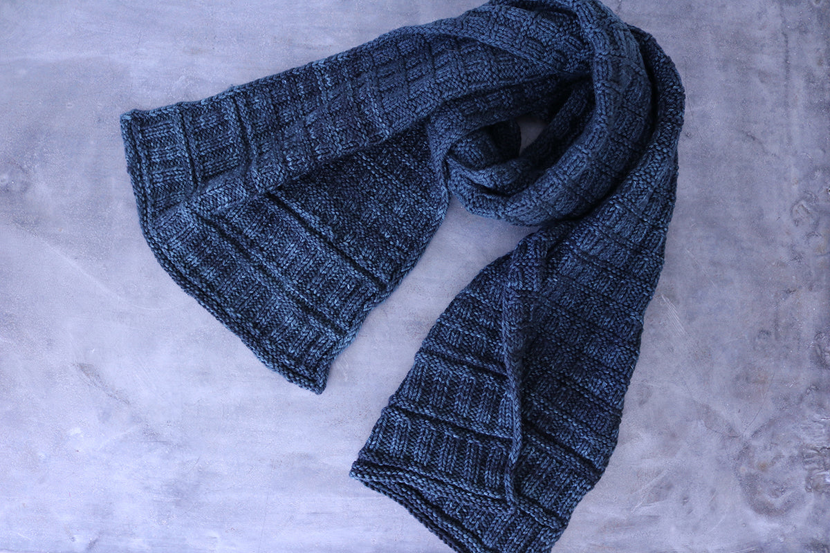 Madelinetosh Tosh Patterns - Texture Scarf - PDF Download - Extra Image