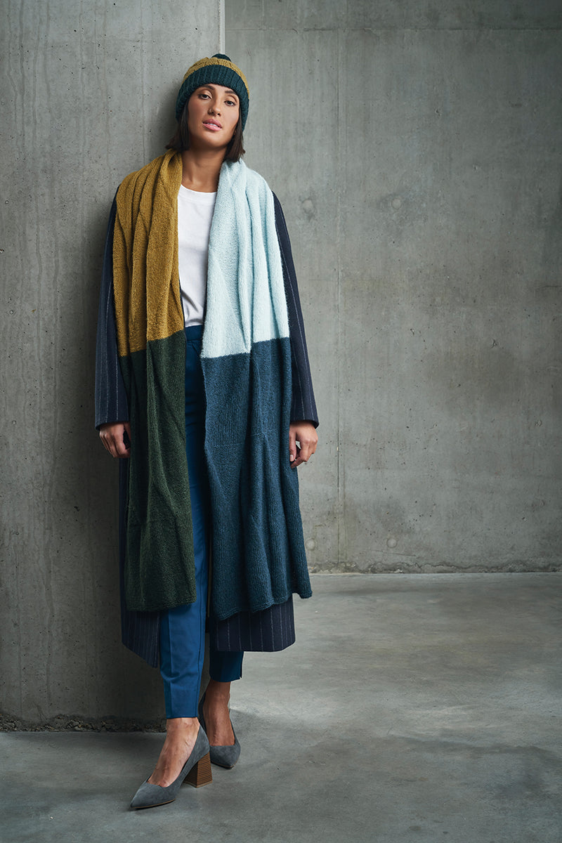 Rowan My London PDF Patterns - Coleman Street Wrap - PDF Download - Extra Image
