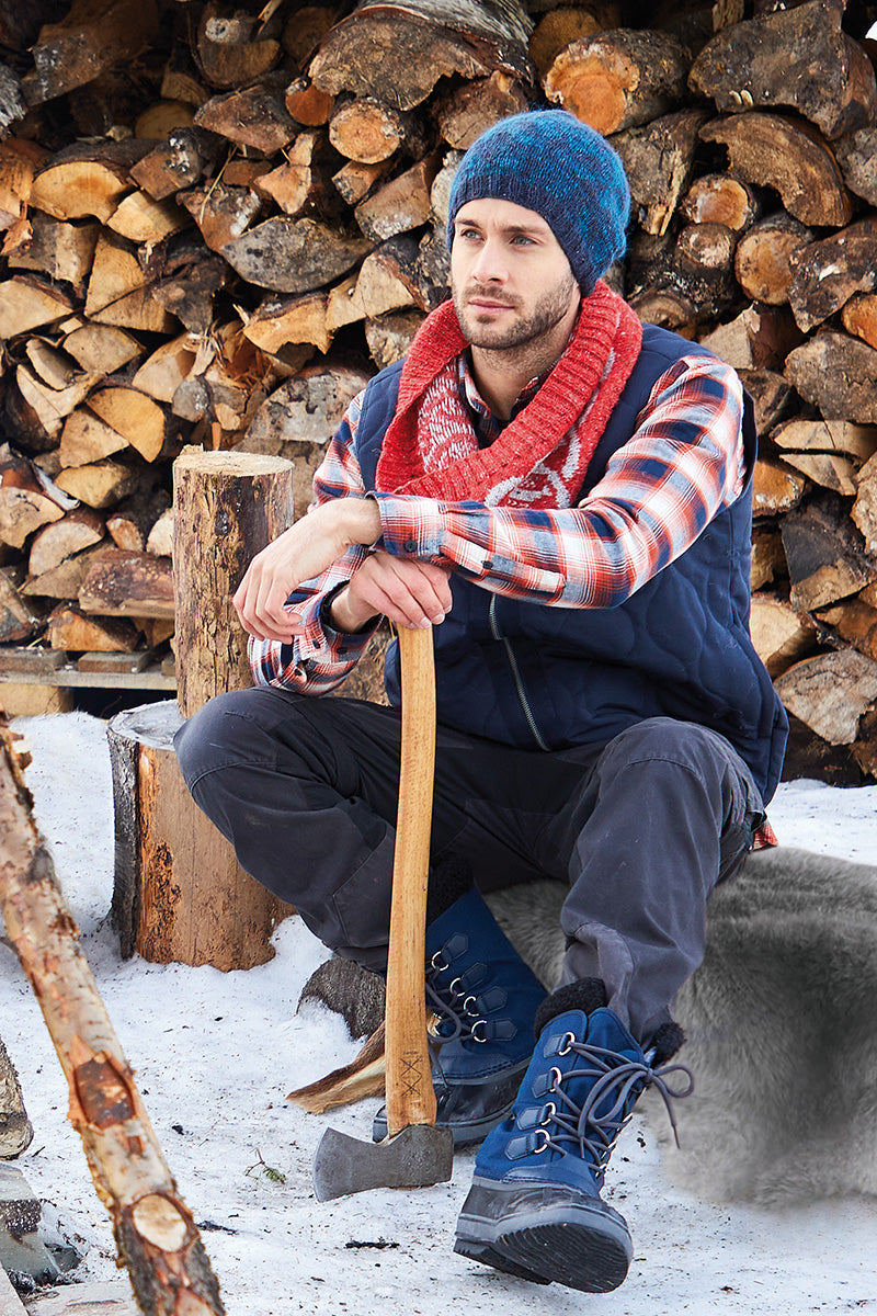 Rowan Arne and Carlos New Nordic PDF Patterns - Bard Cowl - PDF Download - Extra Image
