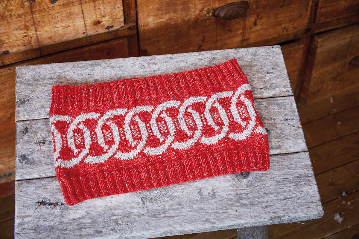 Rowan Arne and Carlos New Nordic PDF Patterns - Bard Cowl - PDF Download - Extra Image
