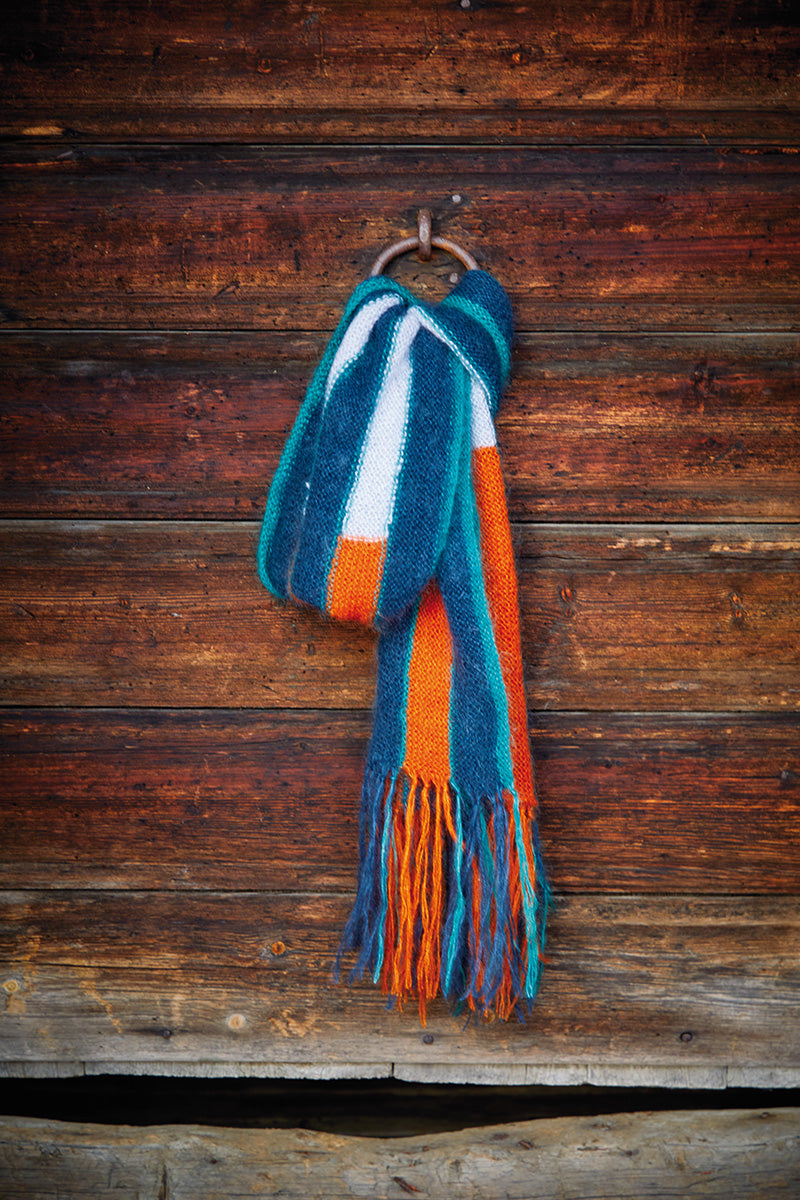 Rowan Arne and Carlos New Nordic PDF Patterns - Dreng Scarf - PDF Download - Extra Image
