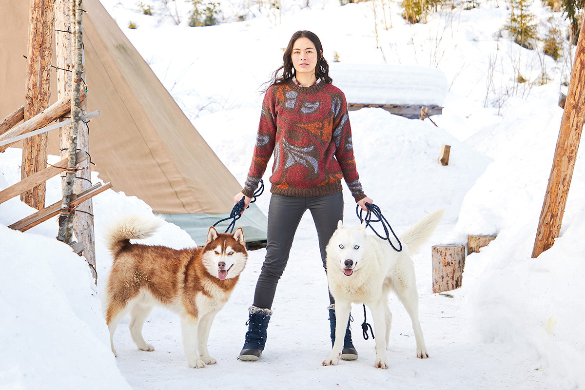Rowan Arne and Carlos New Nordic PDF Patterns - Thore Pullover - PDF Download - Extra Image
