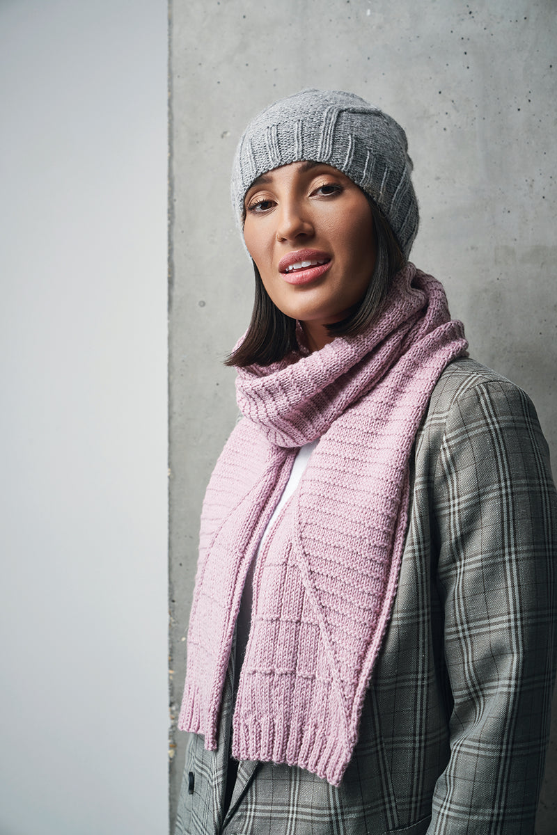 Rowan My London PDF Patterns - Moorgate Scarf or Wrap - PDF Download - Extra Image
