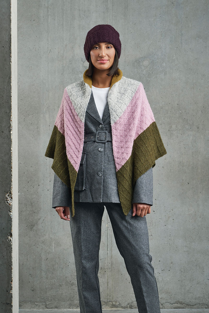 Rowan My London PDF Patterns - The City Shawl - PDF Download - Extra Image
