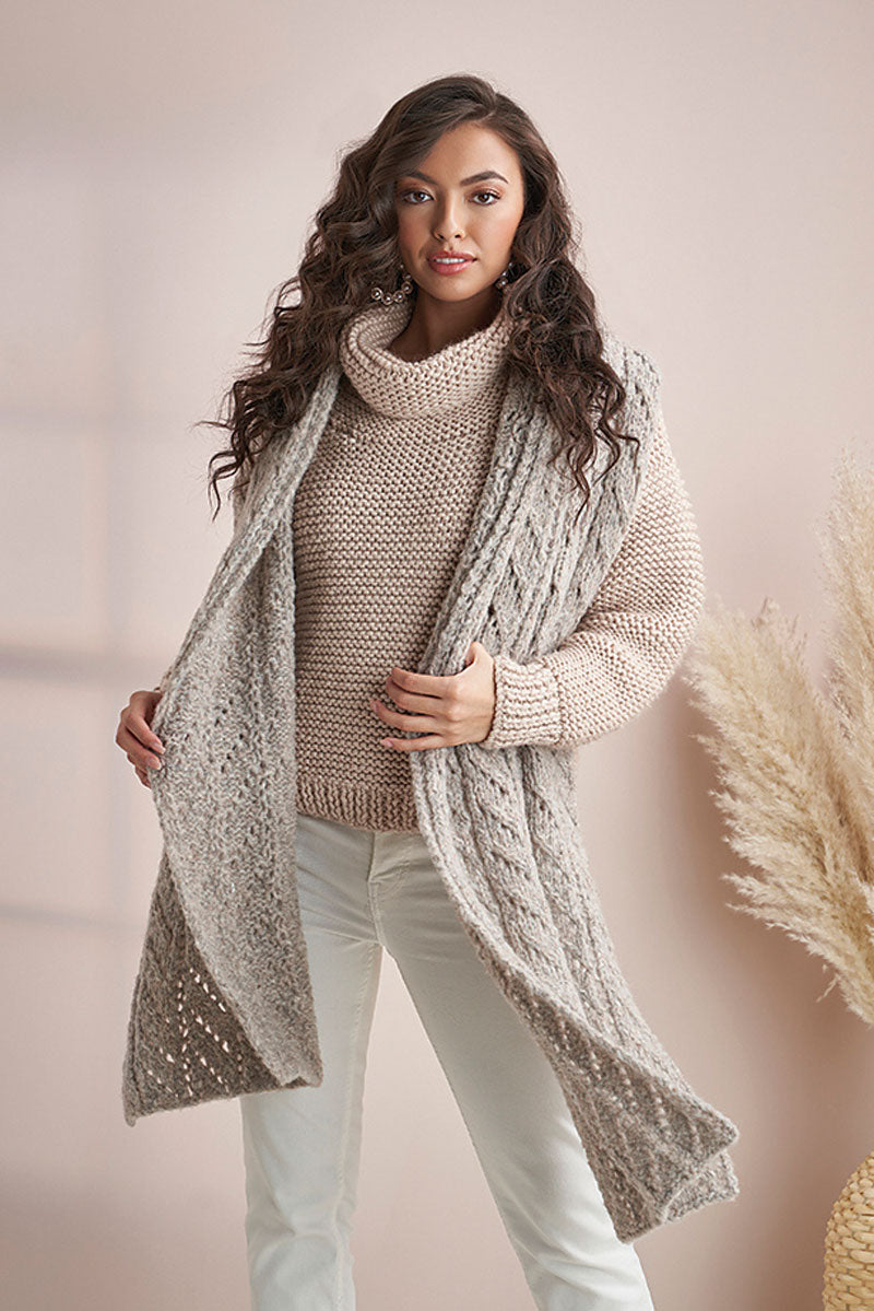 Rowan Mode at Rowan Collection 3 PDF Patterns - 011 Wrap Mode by Rowan 3 - PDF Download - Extra Image
