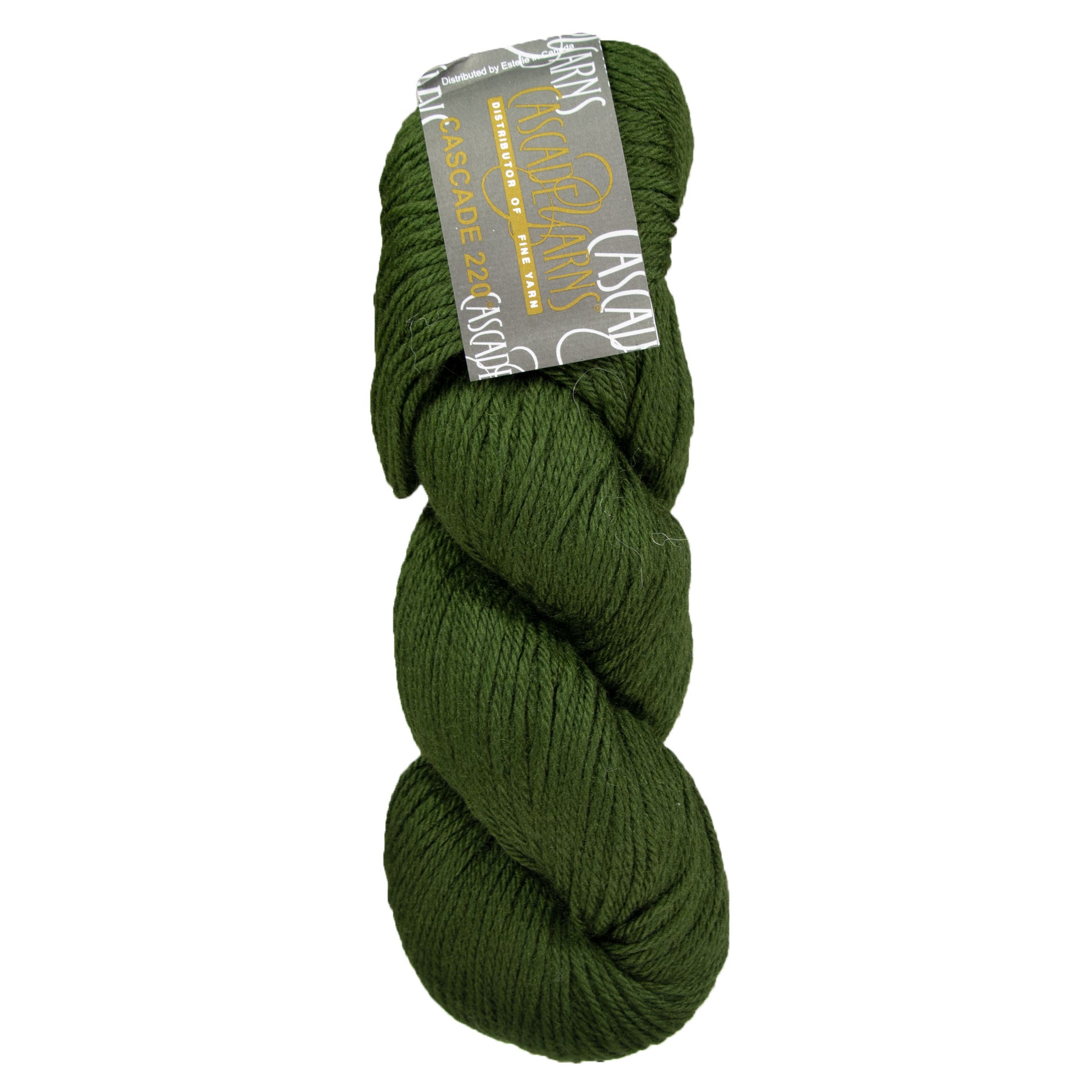 Cascade 220 Yarn - 1036 Chive - Zoom Image
