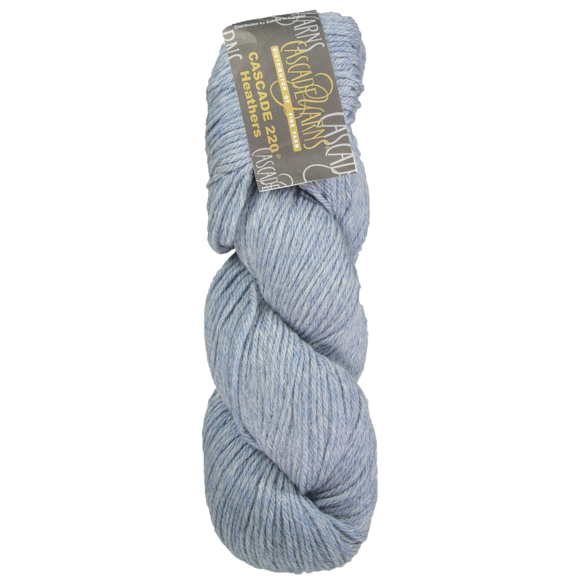 Cascade 220 Yarn - 1037 Faded Denim Heather - Zoom Image
