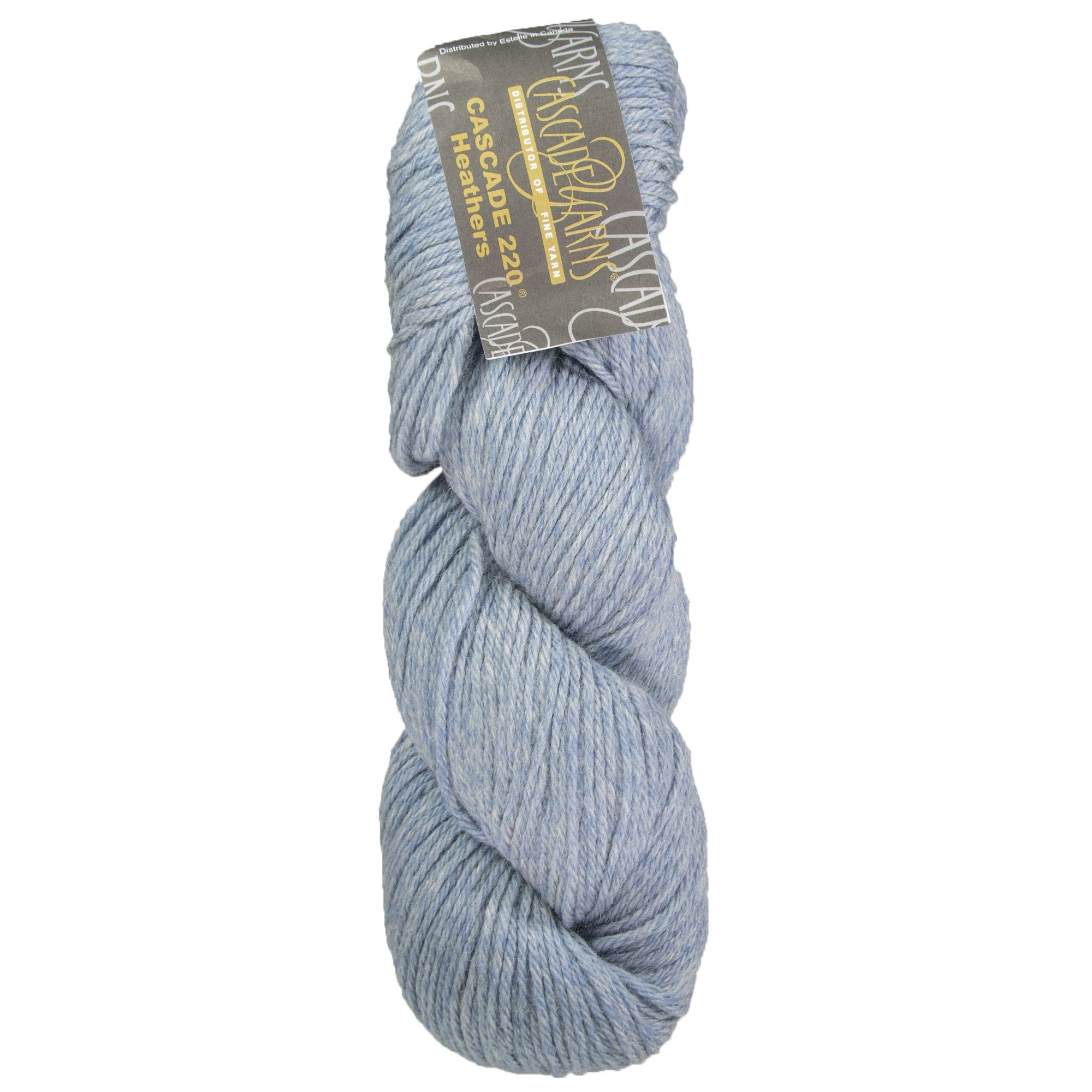 Cascade 220 Yarn - 1037 Faded Denim Heather - Zoom Image