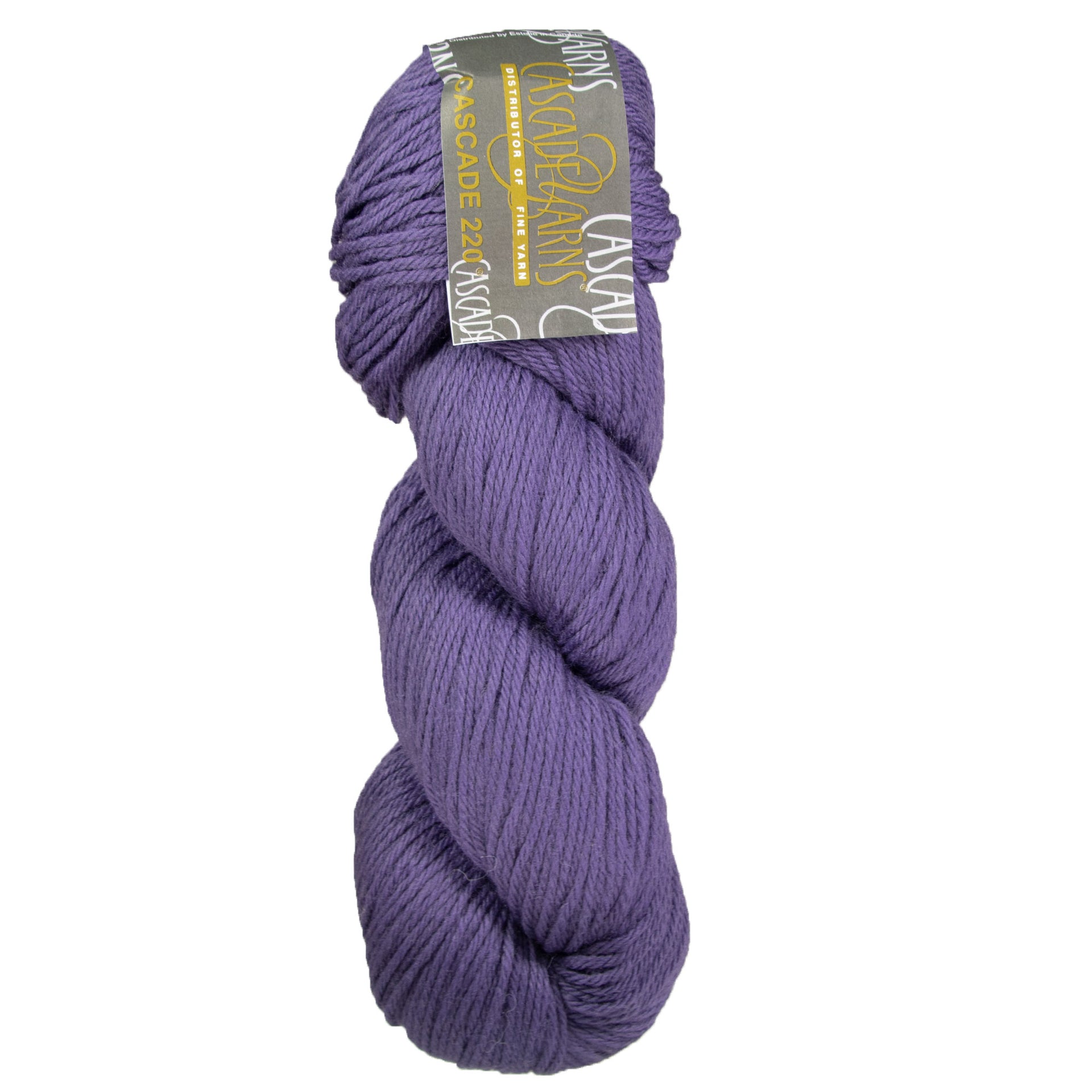 Cascade 220 Yarn - 1038 Dusky Violet - Zoom Image
