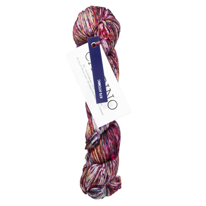 Malabrigo Caprino Yarn - 670 Atomic - Zoom Image