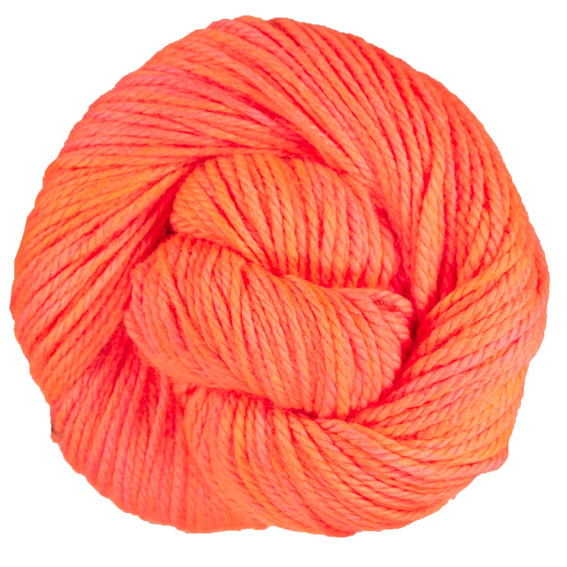 Madelinetosh TML Triple Twist Yarn - Neon Peach - Zoom Image
