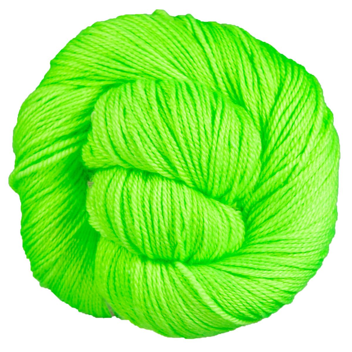 Madelinetosh Pashmina Yarn - Neon Lime - Zoom Image