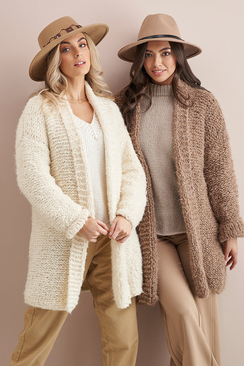 Rowan MODE at Rowan - Soft Boucle & Merino Aria Patterns - Teddy Coat - PDF Download - Extra Image
