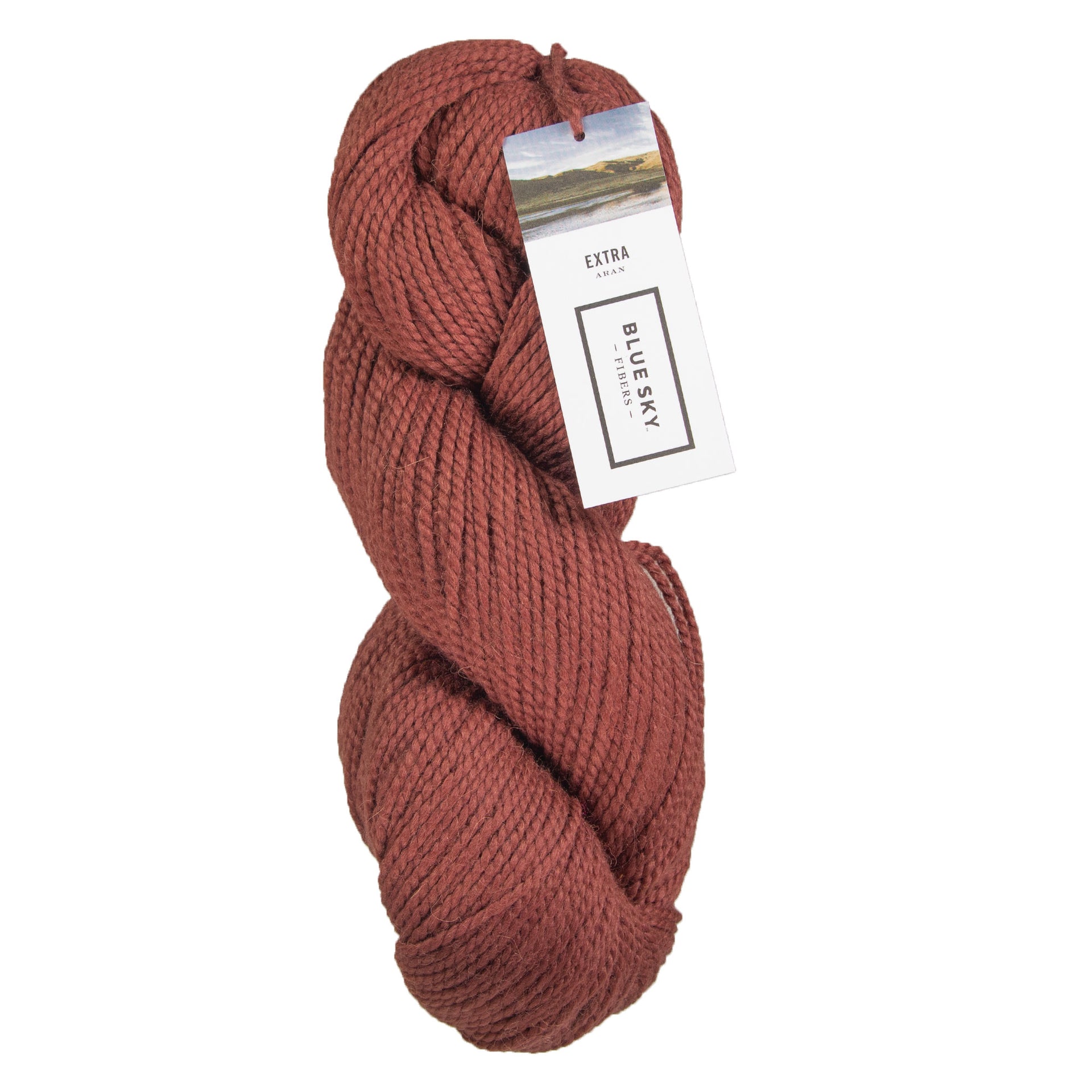 Blue Sky Fibers Extra Yarn - 3529 Mulberry Wine - Zoom Image
