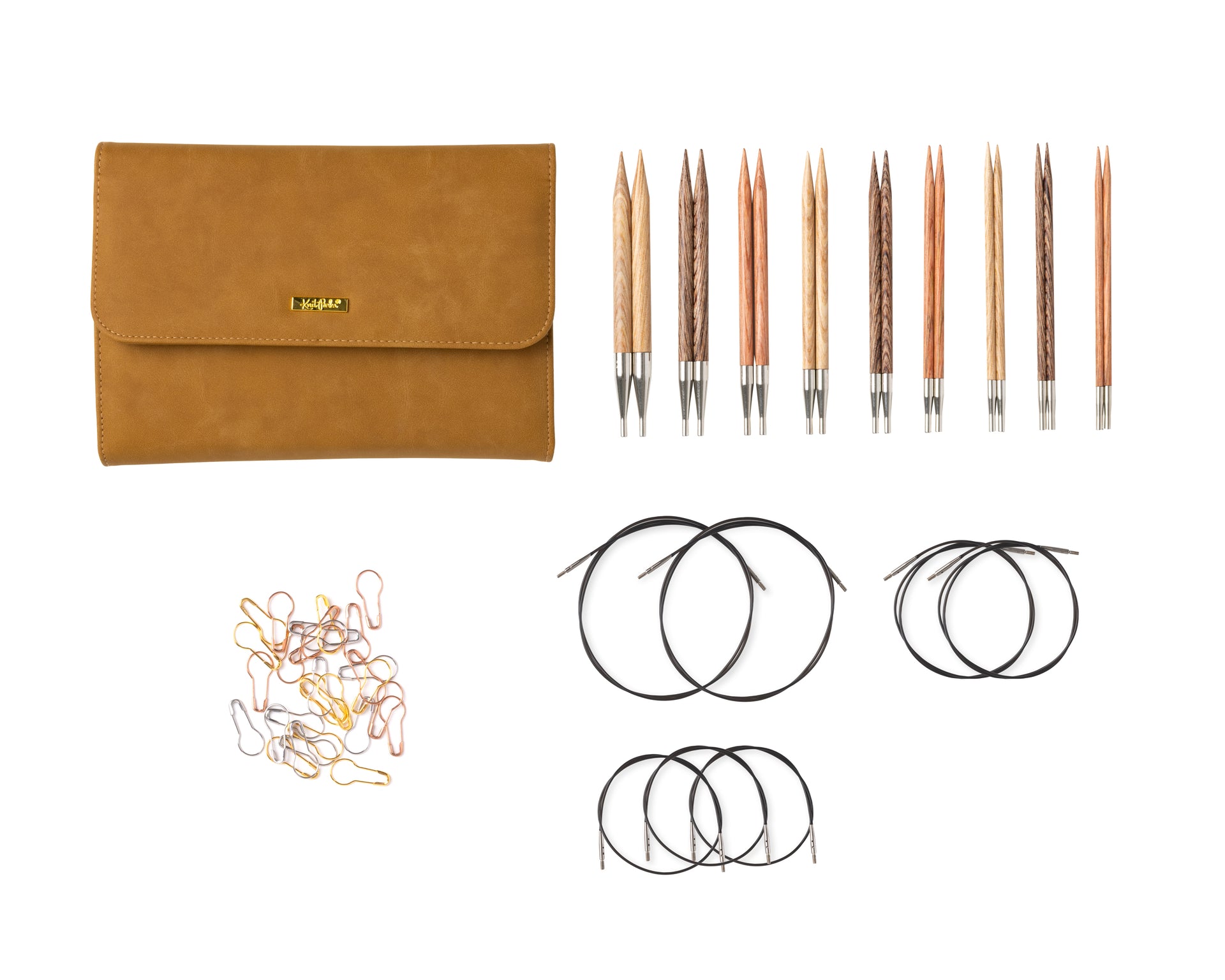 Knit Picks Claudette Interchangeable Clutch Set - US 4-11

